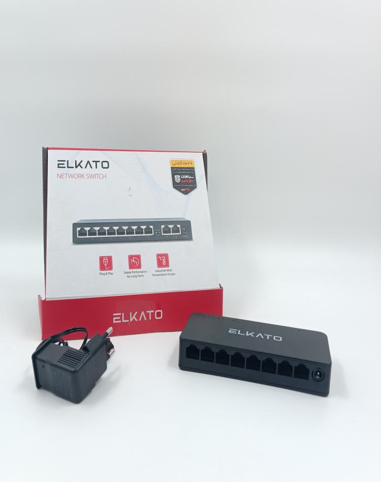 سوئیچ شبکه الکاتو مدل EL-1SB0800BN