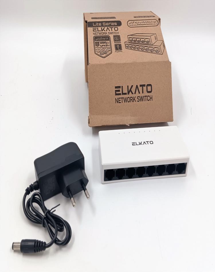 سوییچ شبکه 8 پورت الکاتو EL-1SBL080N