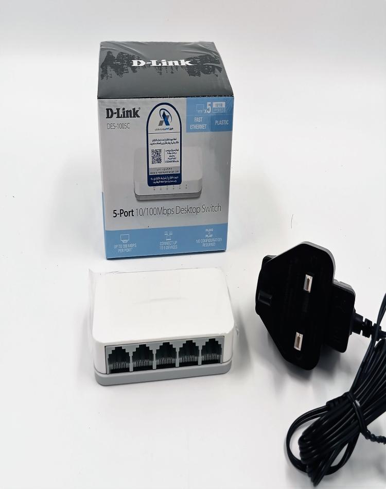 سوییچ 5 پورت دی-لینک مدل DES-1005C