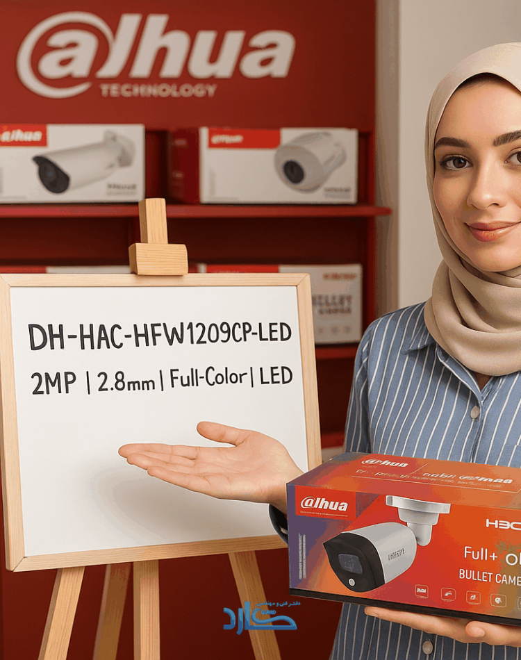 دوربین بولت Full-Color داهوا DH-HAC-HFW1209CP-LED