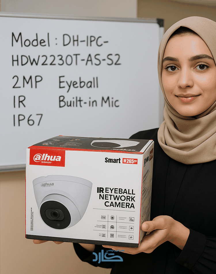 دوربین شبکه‌ای Dahua IPC-HDW2230T-AS-S2، بولت ۲ MP