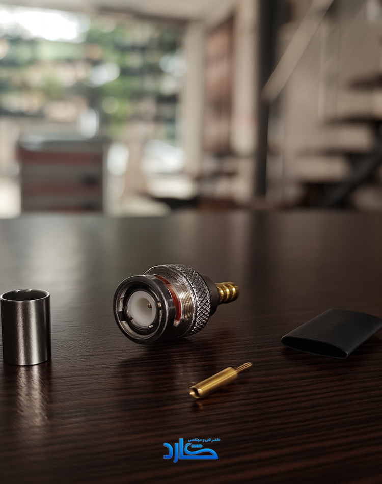 فیـش BNC پرسی (BNC Crimp Connector)