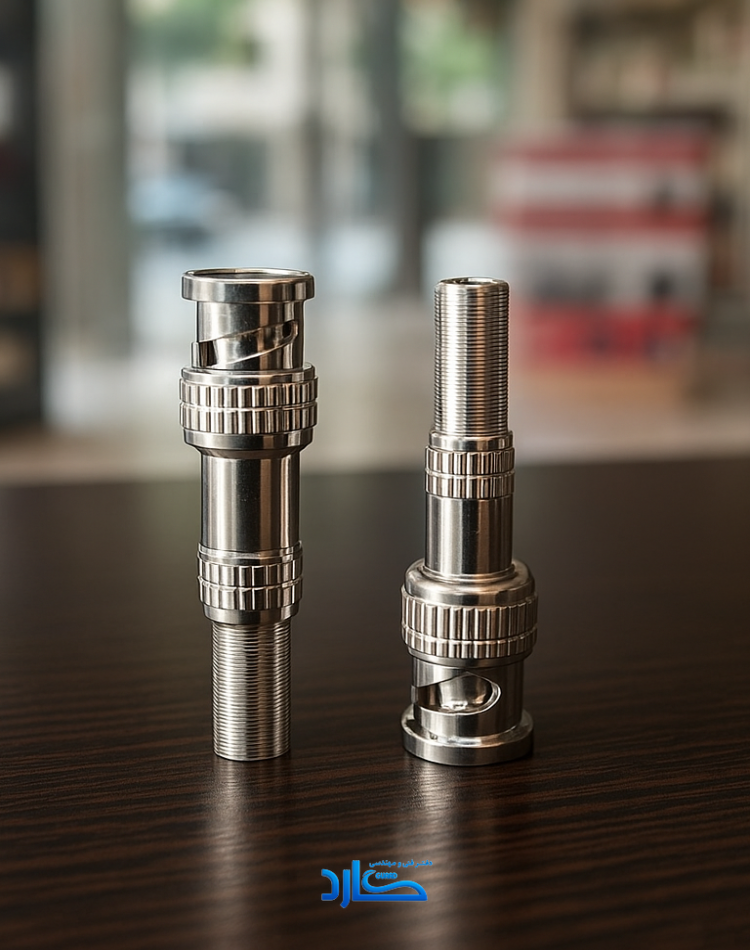 فیـش BNC پیچی (BNC Screw Connector)
