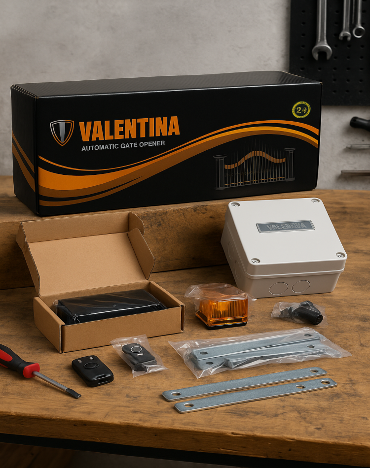 جک درب اتوماتیک دو لنگه Valentina D400