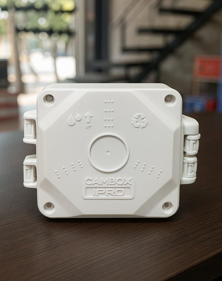کم باکس لولایی  CAMBOX مدل مربعی 14x14