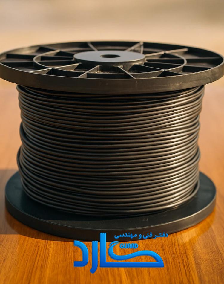 کابل کواکسیال RG59 مغزی ۰.8 ظرفیت ۳۰۵ متر