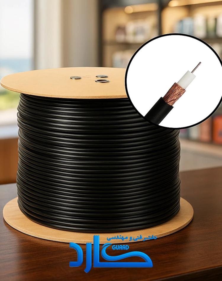 کابل RG59 تک 500 متری مغزی 07