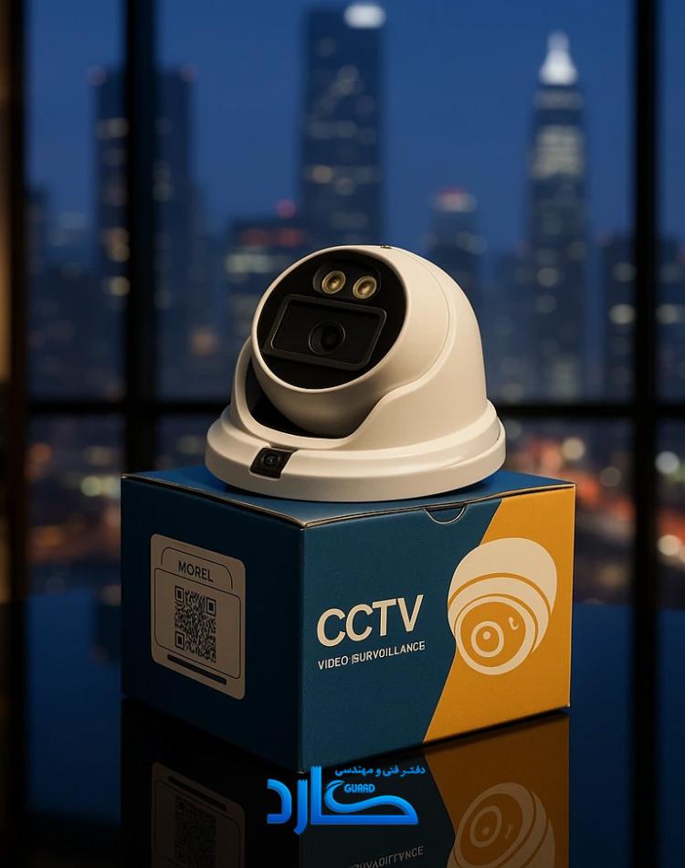 دوربین دام 2 مگاپیکسل فلزی با برد 2053