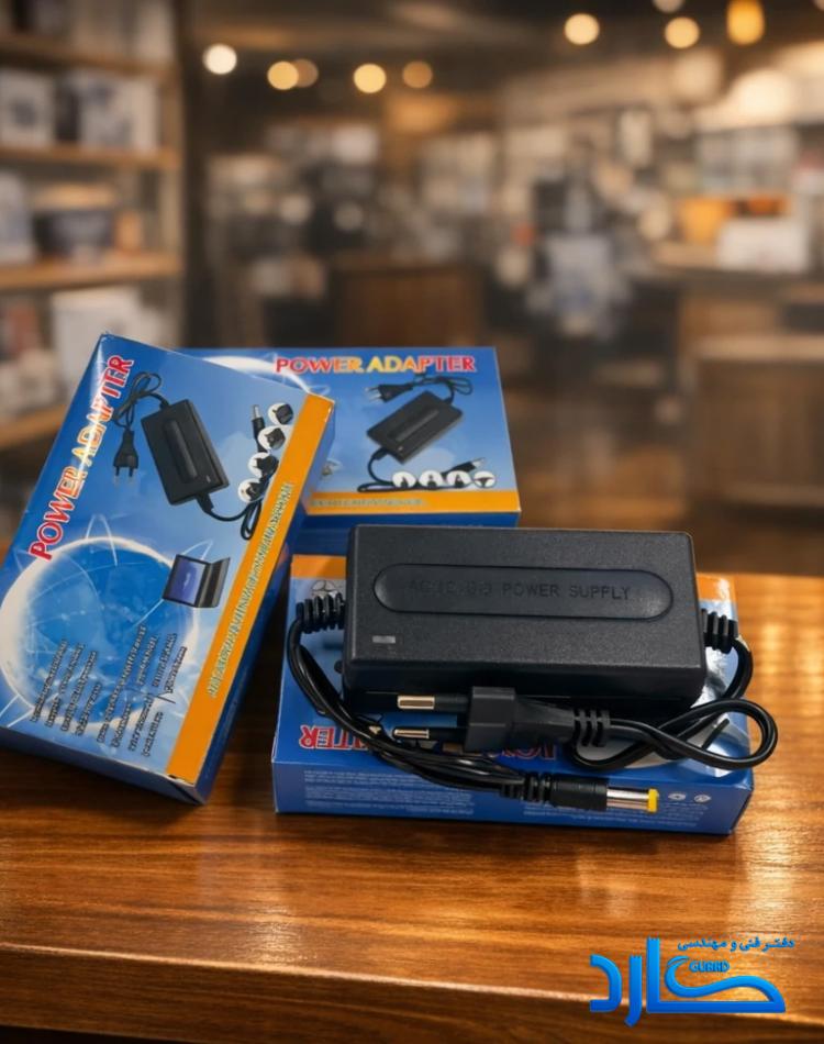 آداپتور 12 ولت 2 آمپر پاور  (power 12V 2A)