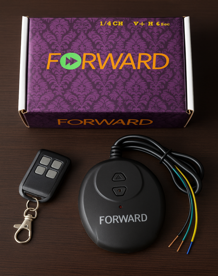 مدار فرمان ساید forward بهمراه ریموت کنترل