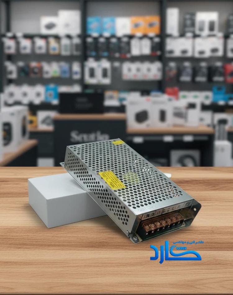 پاور صنعتی 12 ولت 10 آمپر 10A