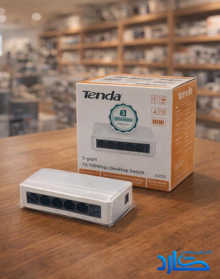 سوئیچ ۵ پورت تندا Tenda